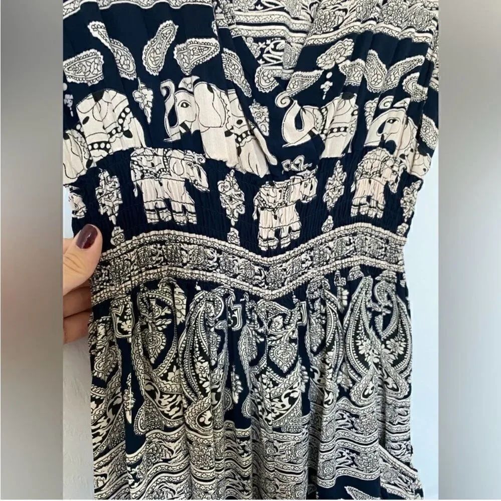 Elephant & Indian Patterned Jumpsuit - Picture 5 of 6